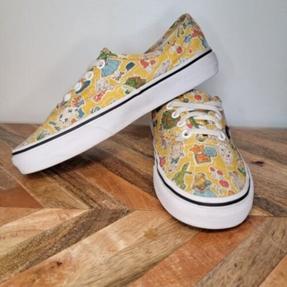 Vans x Alice In Wonderland Men's 4 Women's 5.5 Sneakers Shoes RARE - Picture 6 of 9